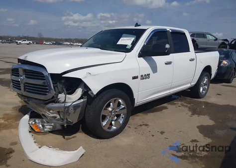 2016 Ram 1500 Big Horn z USA, uszkodzony, nr VIN 3C6RR6LT6GG337761